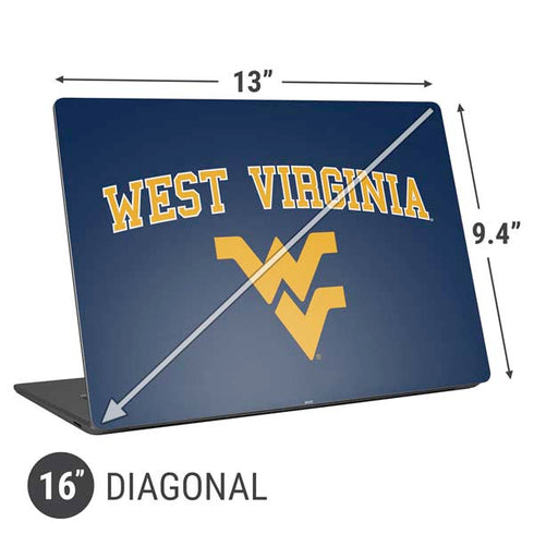 West Virginia University Est 1867 Universal Laptop 16in (13 x 9.4in) Skin